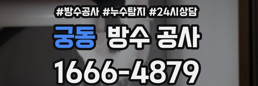 궁동 방수 공사