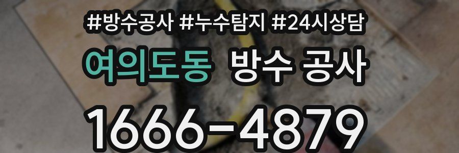 여의도동 방수 공사