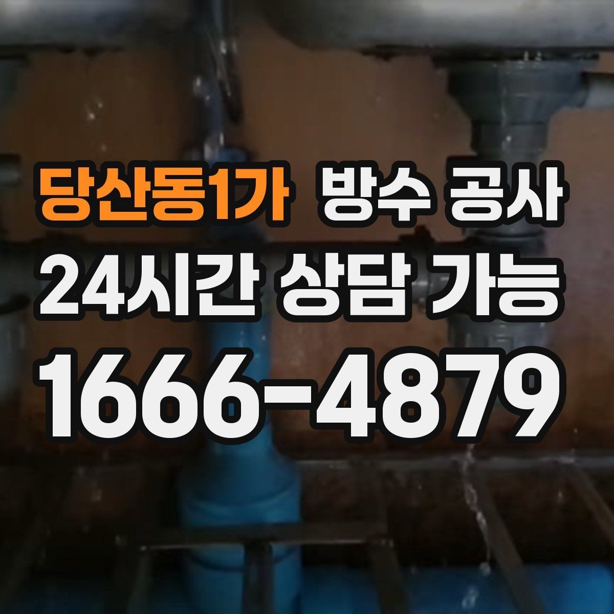 당산동1가 방수 공사 테라스 배수구 주변 들뜸 점검