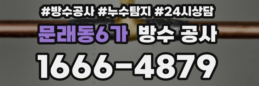 문래동6가 방수 공사