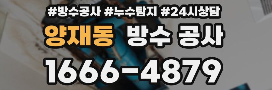 양재동 방수 공사