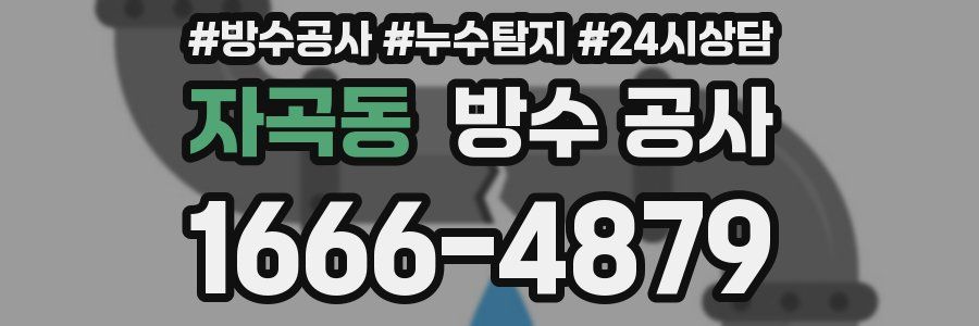 자곡동 방수 공사