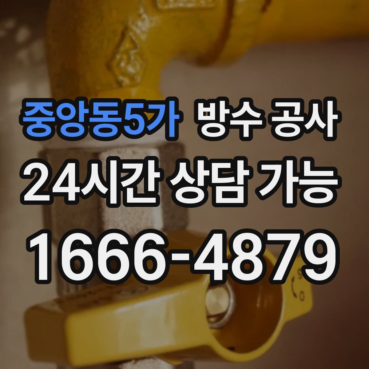 중앙동5가 방수