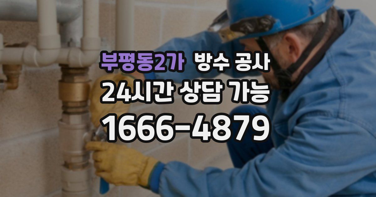 부평동2가 누수탐지