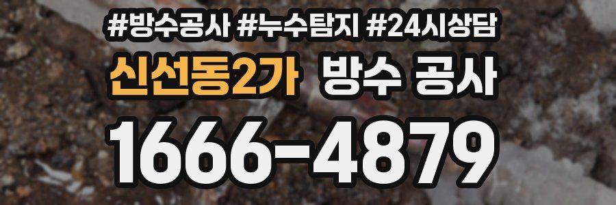 신선동2가 방수 공사