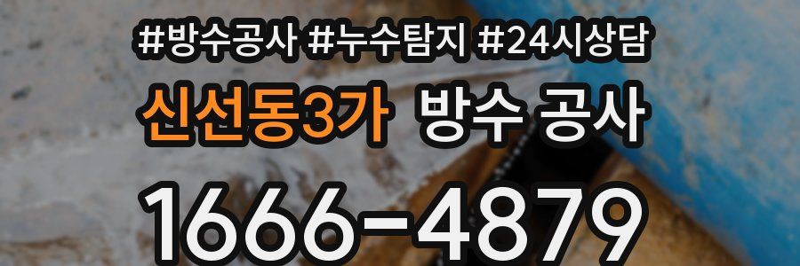 신선동3가 방수 공사