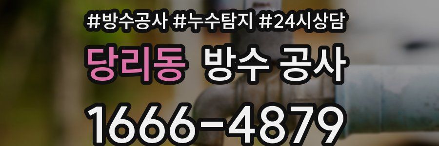 당리동 방수 공사