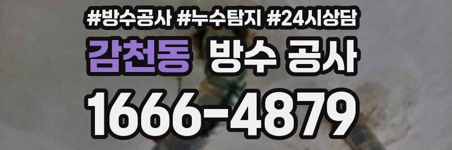 감천동 방수 공사