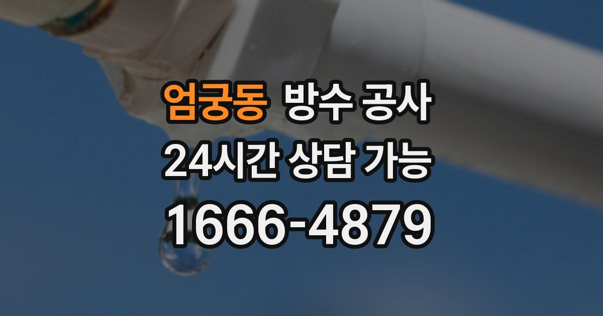 엄궁동 누수탐지