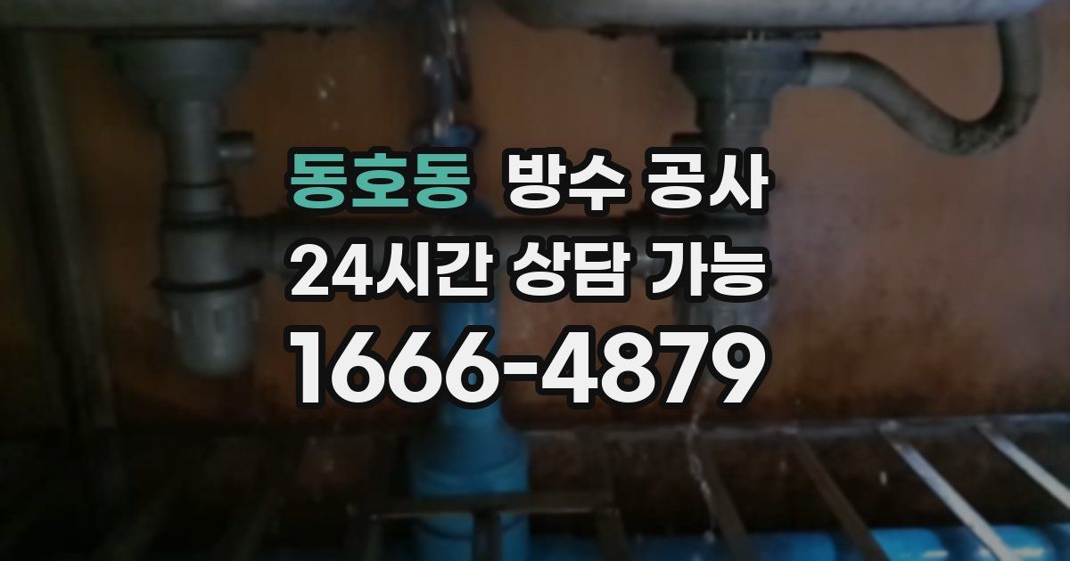 동호동 누수탐지