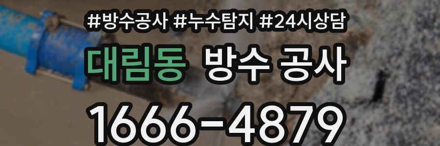 대림동 방수 공사