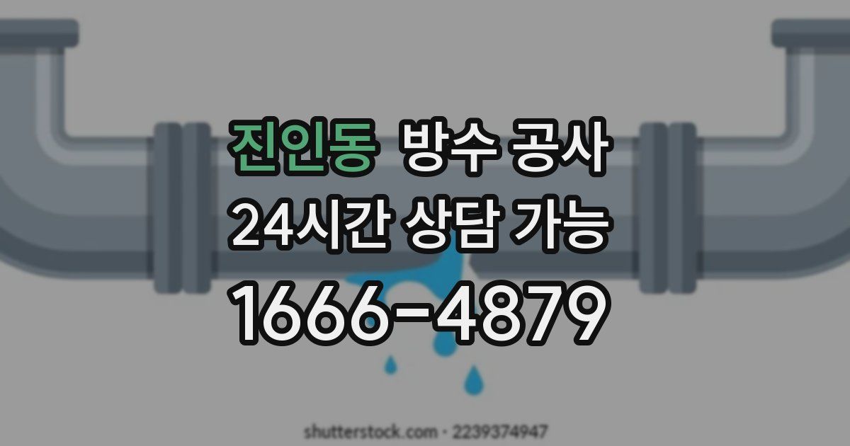 진인동 누수탐지