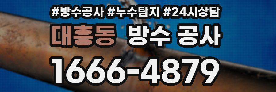 대흥동 방수 공사