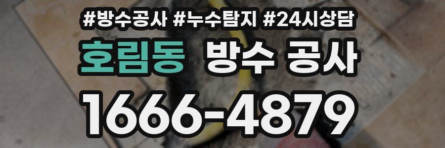 호림동 방수 공사