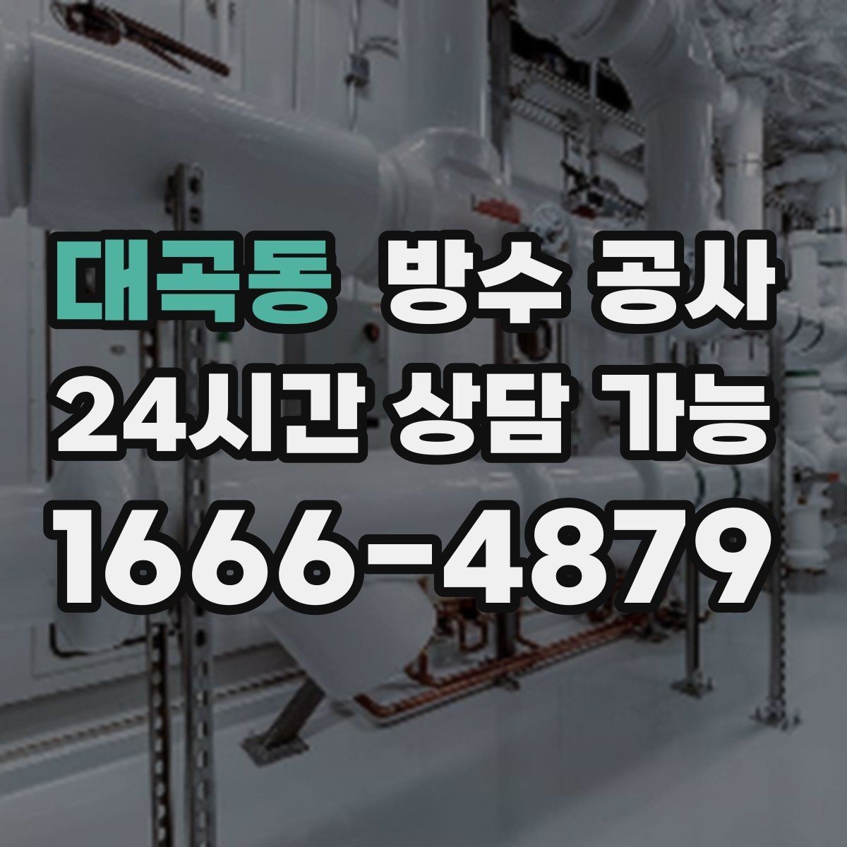 대곡동 방수 공사 빌라 옥상 배수 불량이 의심되면