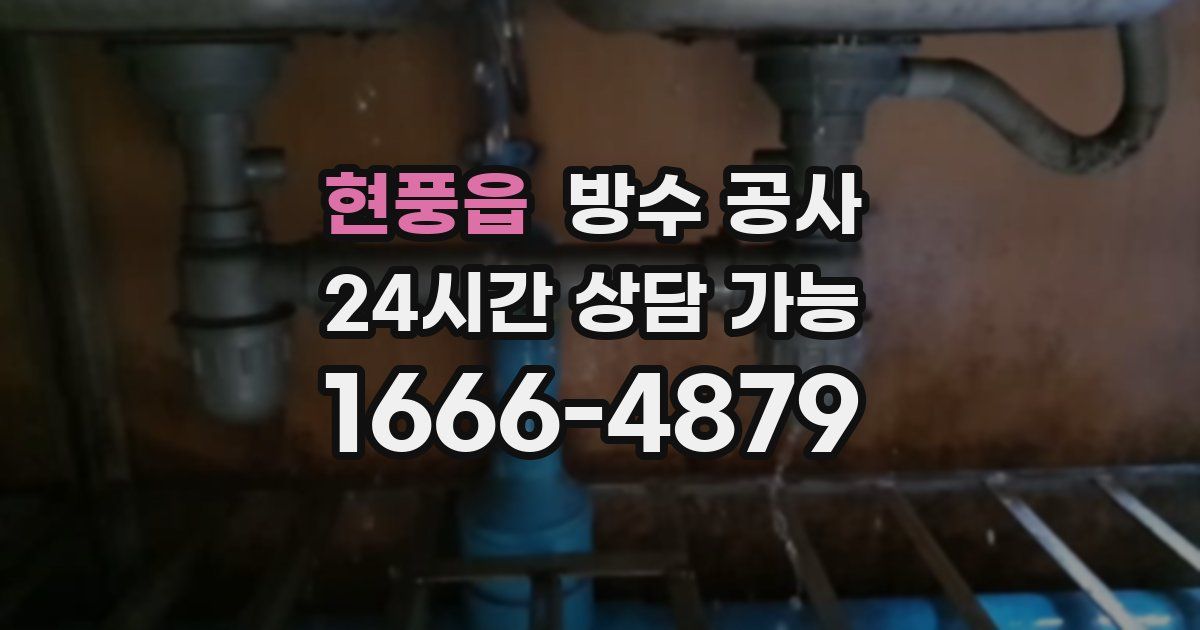 현풍읍 누수탐지