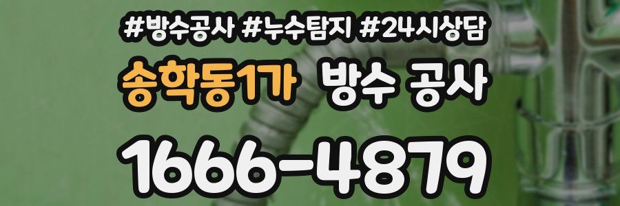 송학동1가 방수 공사