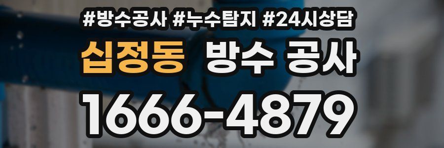 십정동 방수 공사