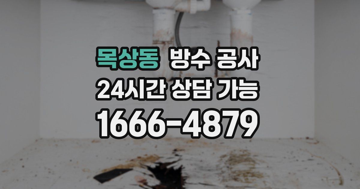 목상동 누수탐지