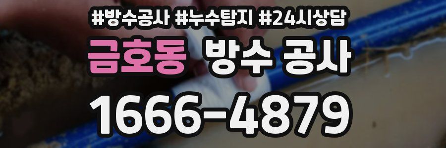 금호동 방수 공사