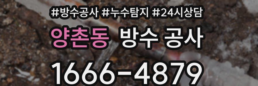 양촌동 방수 공사