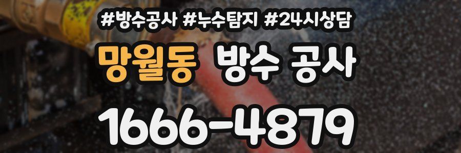 망월동 방수 공사
