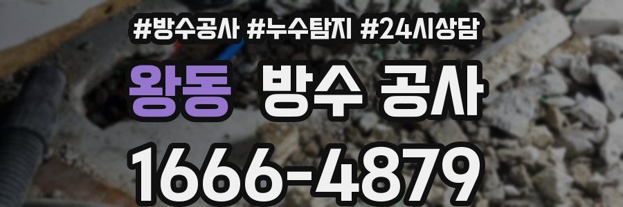 왕동 방수 공사