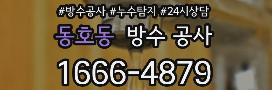 동호동 방수 공사