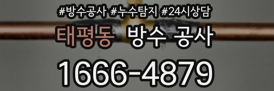 태평동 방수 공사