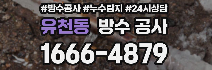 유천동 방수 공사