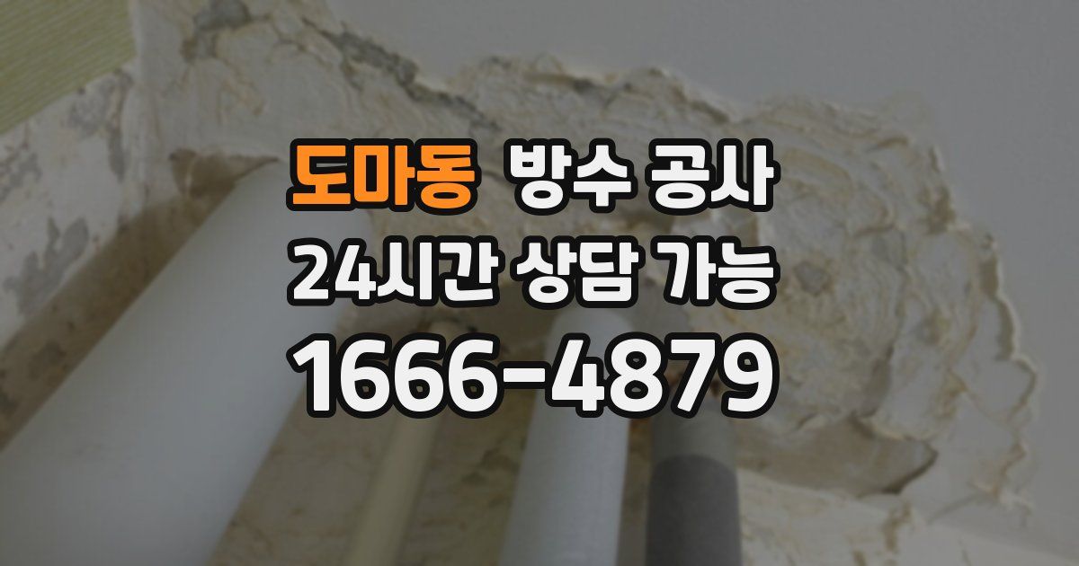 도마동 누수탐지