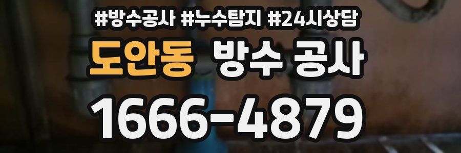 도안동 방수 공사