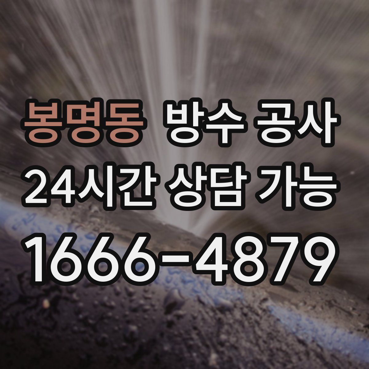 봉명동 방수