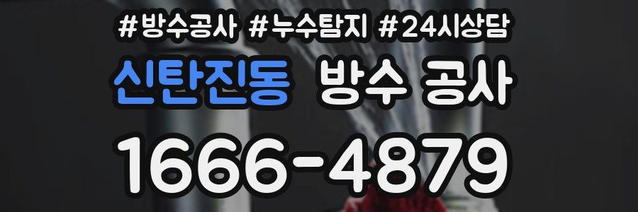 신탄진동 방수 공사