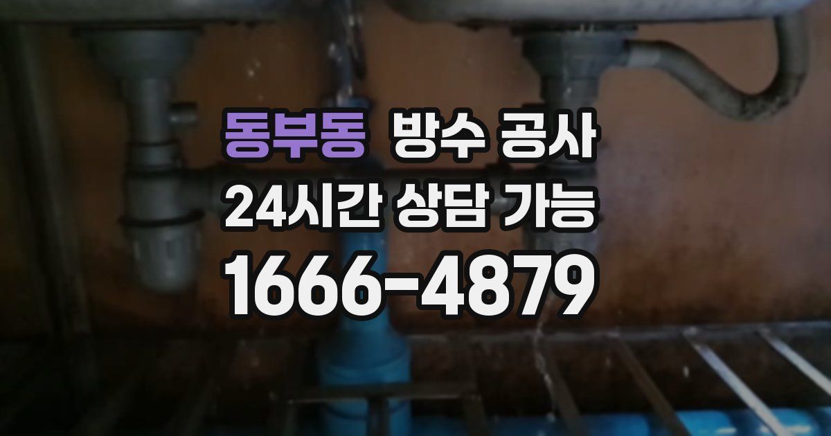 동부동 누수탐지