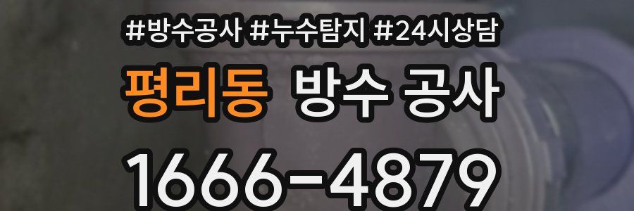 평리동 방수 공사