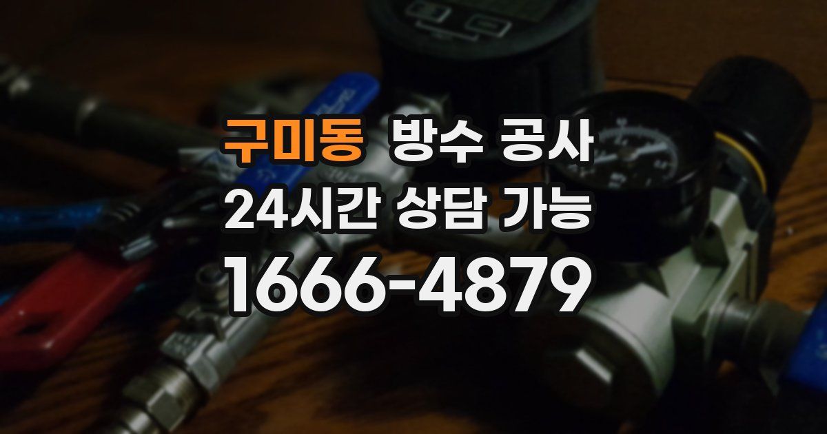 구미동 누수탐지