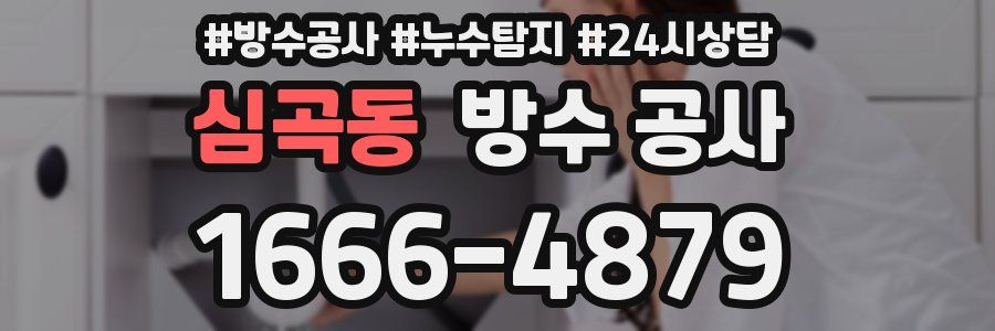 심곡동 방수 공사