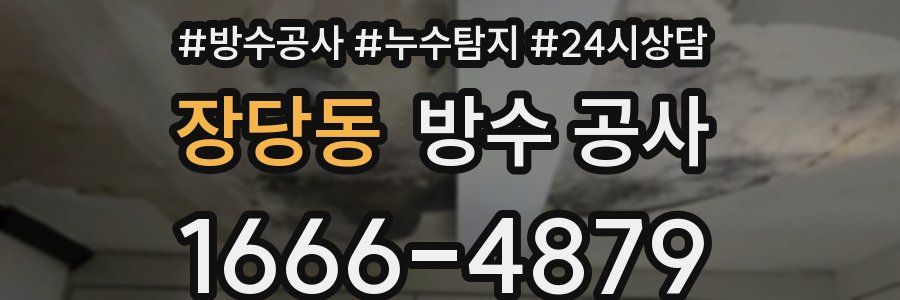 장당동 방수 공사