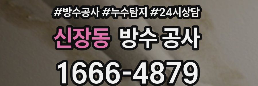 신장동 방수 공사