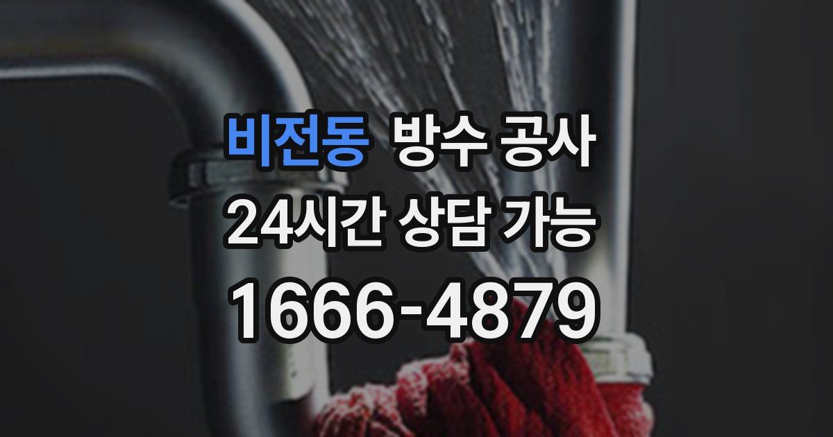 비전동 누수탐지