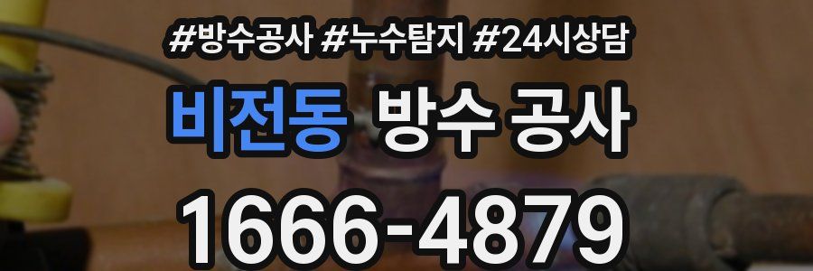 비전동 방수 공사