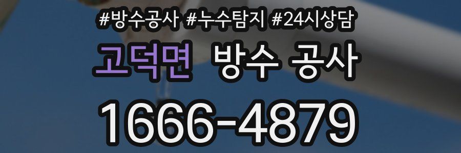 고덕면 방수 공사