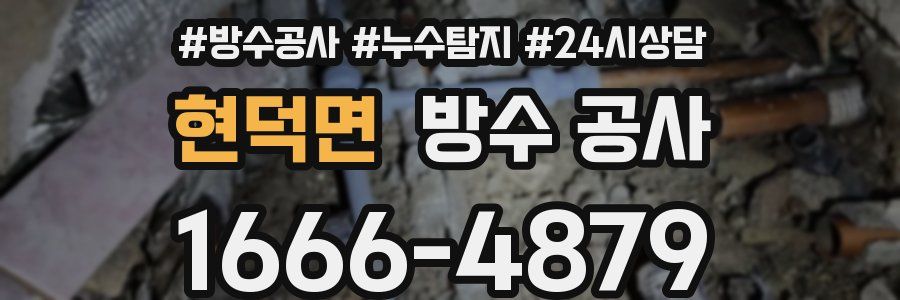 현덕면 방수 공사