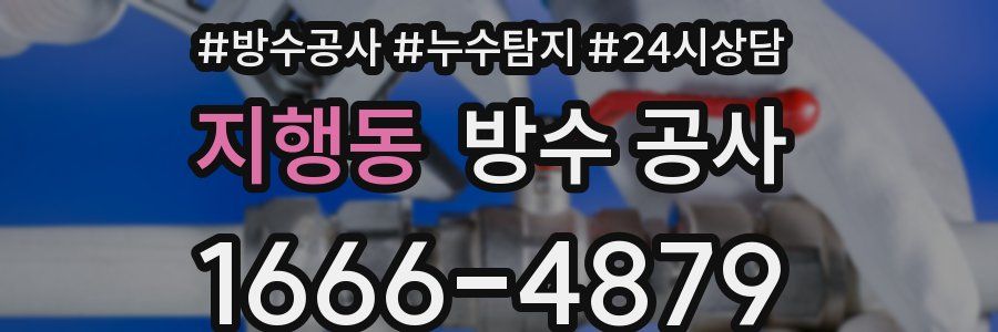 지행동 방수 공사