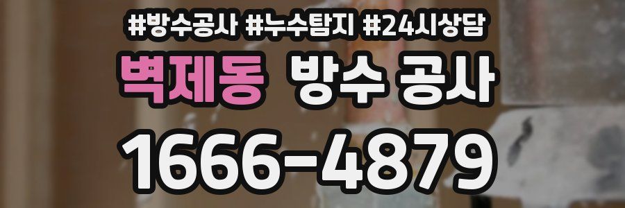 벽제동 방수 공사