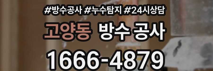 고양동 방수 공사