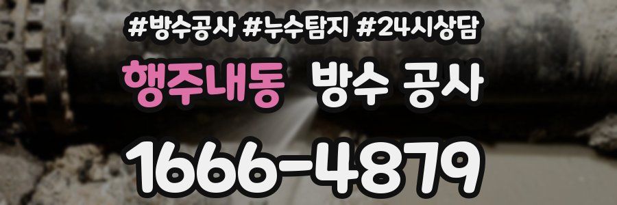 행주내동 방수 공사