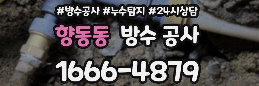 향동동 방수 공사
