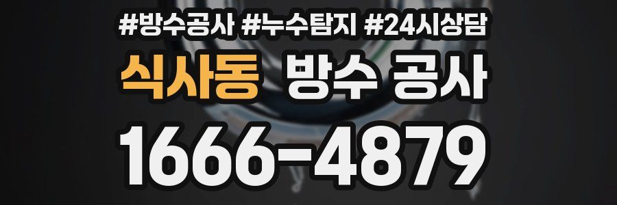 식사동 방수 공사